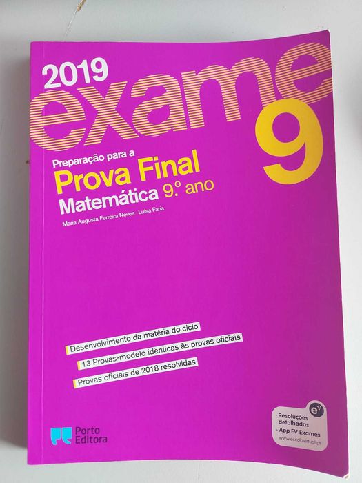 Livro de Preparação para Exame de Matemática 9ºano