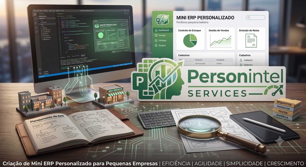 Mini ERP Personalizado para Pequenas Empresas