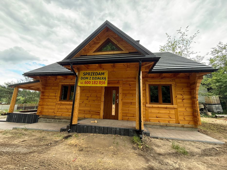 Nowy dom z bala przy lesie – stan deweloperski - Widok 5