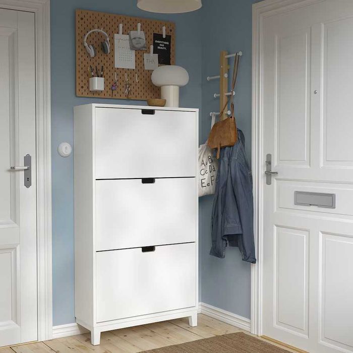 STÄLL Stall Szafka na buty, 3 przegrody 79x29x148 IKEA Nowa w kartonach