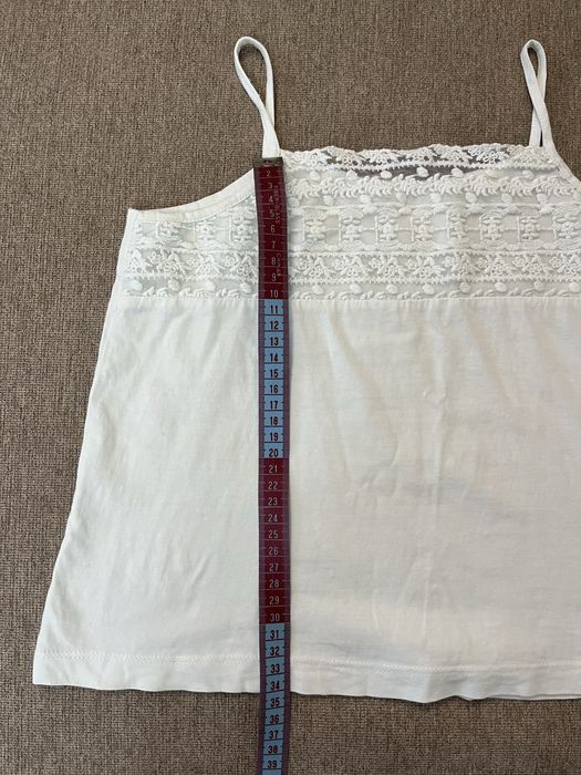 Conjunto blusa e top branco | Zara Girls (9/10 anos)