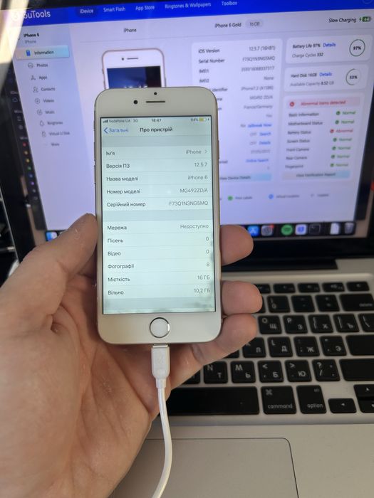 Iphone 6 на 16гб