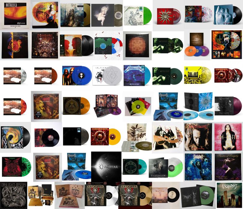 PARADISE LOST, Dimmu Borgir, Crematory, Moonspell (CD/LP/Merch)