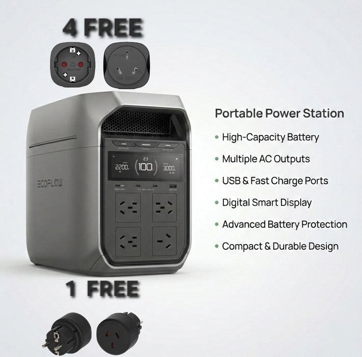 Екофло Дельта 3 макс плюс EcoFlow Delta 3 Max Plus