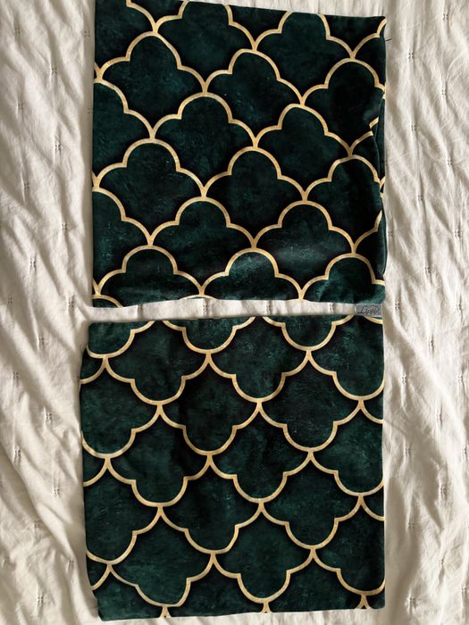 Ozdobne welurowe poszewki