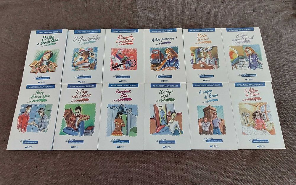 Livros da Coleçcção Profissão: Adolescente