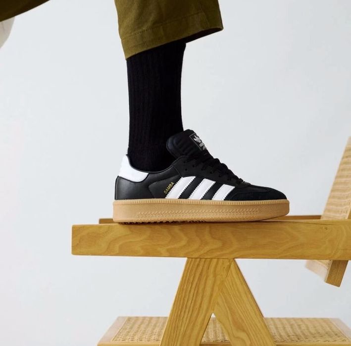 38 38.5 оригінал нові жіночі кеди adidas samba og platform xlg