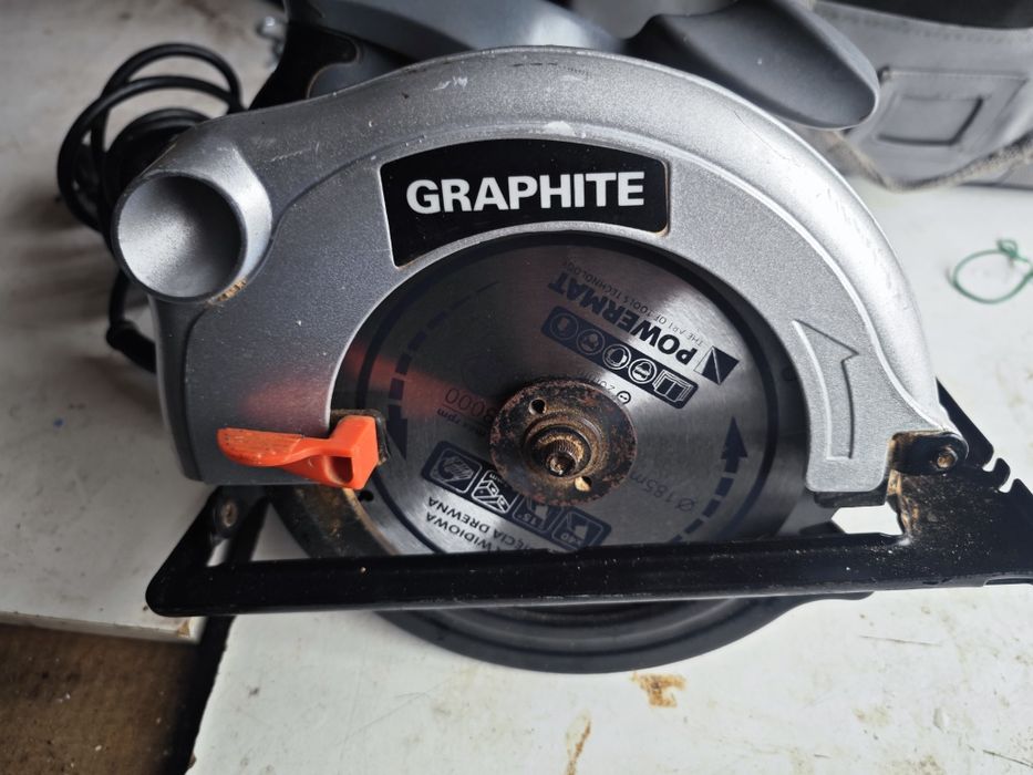 Piła tarczowa graphite 1200wat