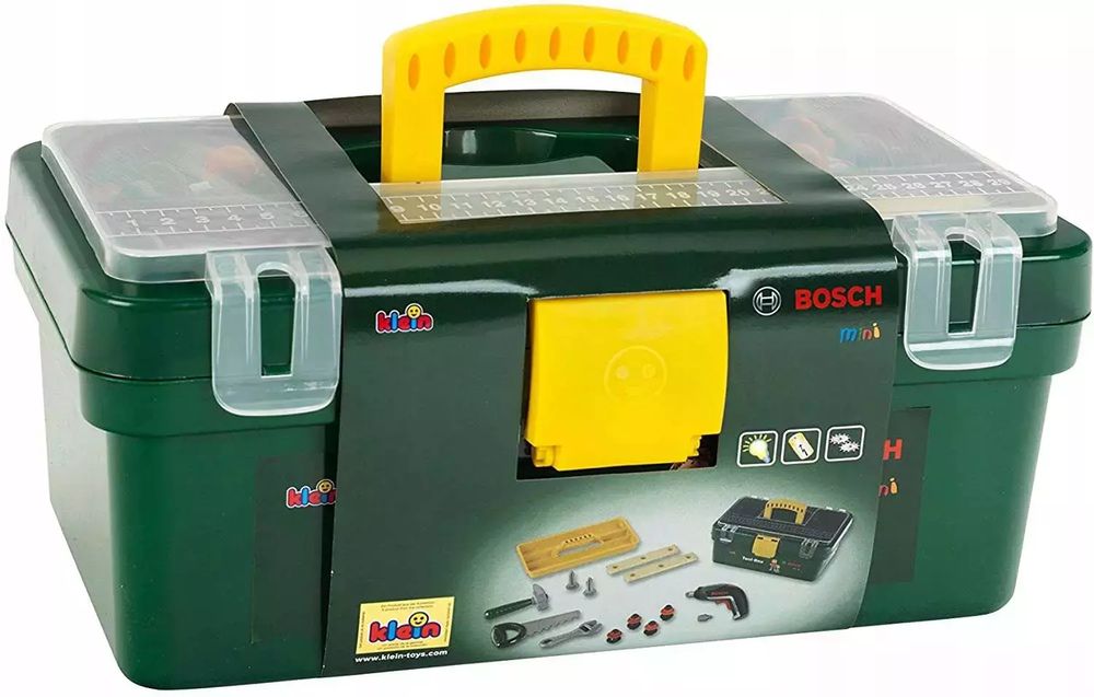 Skrzynka z wkrętarką Bosch Ixolino II. Klein. Nowy Produkt