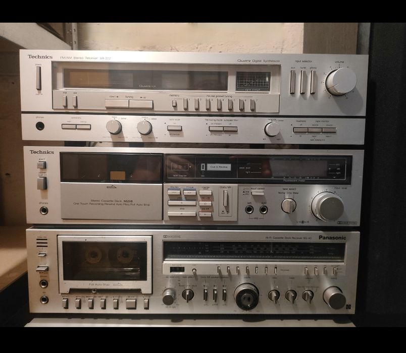 Wieża Technics vintage zamiana na gitarę