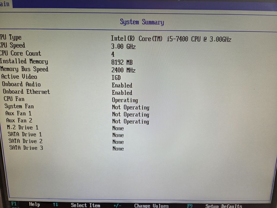 Mini PC intel core i5 7400 | 8gb DDR4 | non SSD/HDD