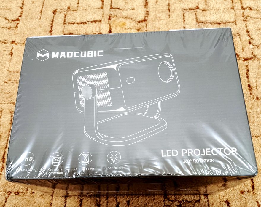 Проектор Magcubic L018 650ANSI 4K BT5.2 Wifi 6 Голос. пошук  Автофокус