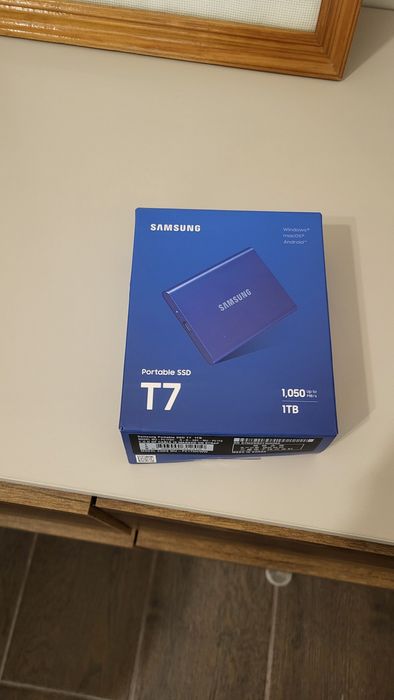 SSD-диск Samsung T7 1TB USB 3.2 (MU-PC1T0H/WW) Blue