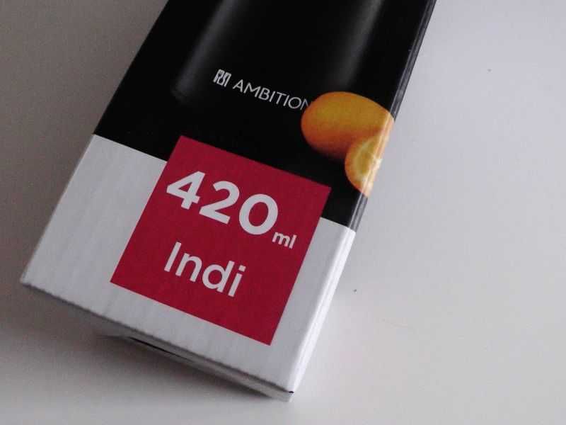 Butelka termiczna Kubek termos Indi Wskaźnik LCD Ambition 420ml czarny