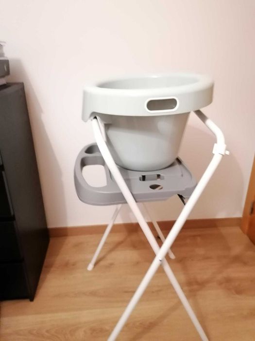 Banheira Shantala e Banheira Bebejou com Suporte