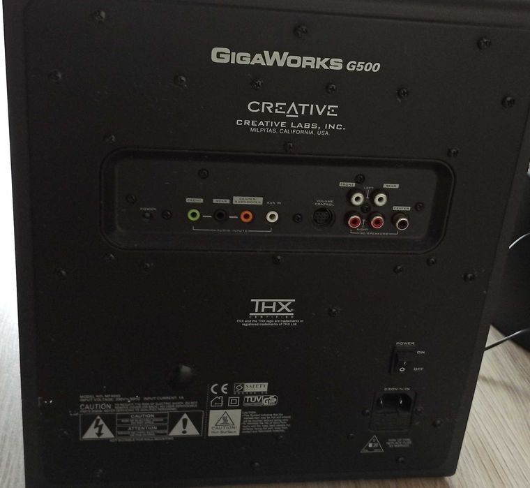 Głośniki komputerowe Creative Gigaworks G500