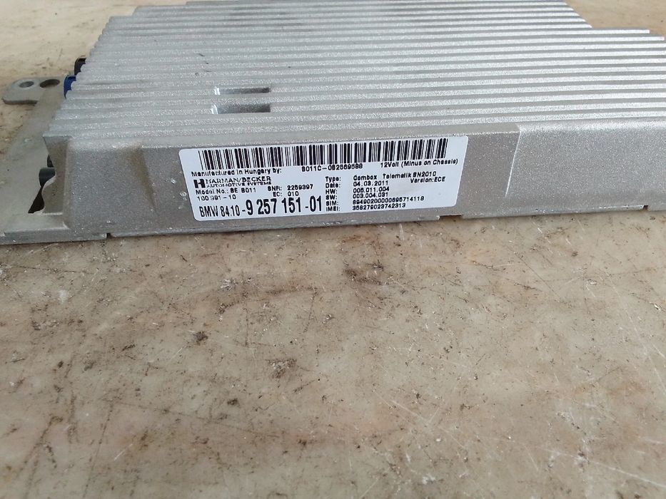 Modulo Antena do Bluetooth BMW 5 (F10)