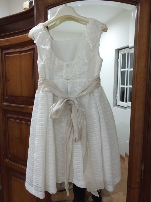 Vestido menina 1°Comunhão