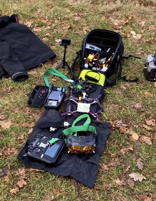 Ujęcia z drona FPV. EPICKIE SHOTY