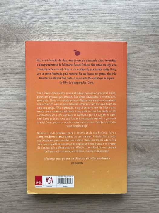 Mil Vezes Adeus / Turtles All the Way Down - John Green