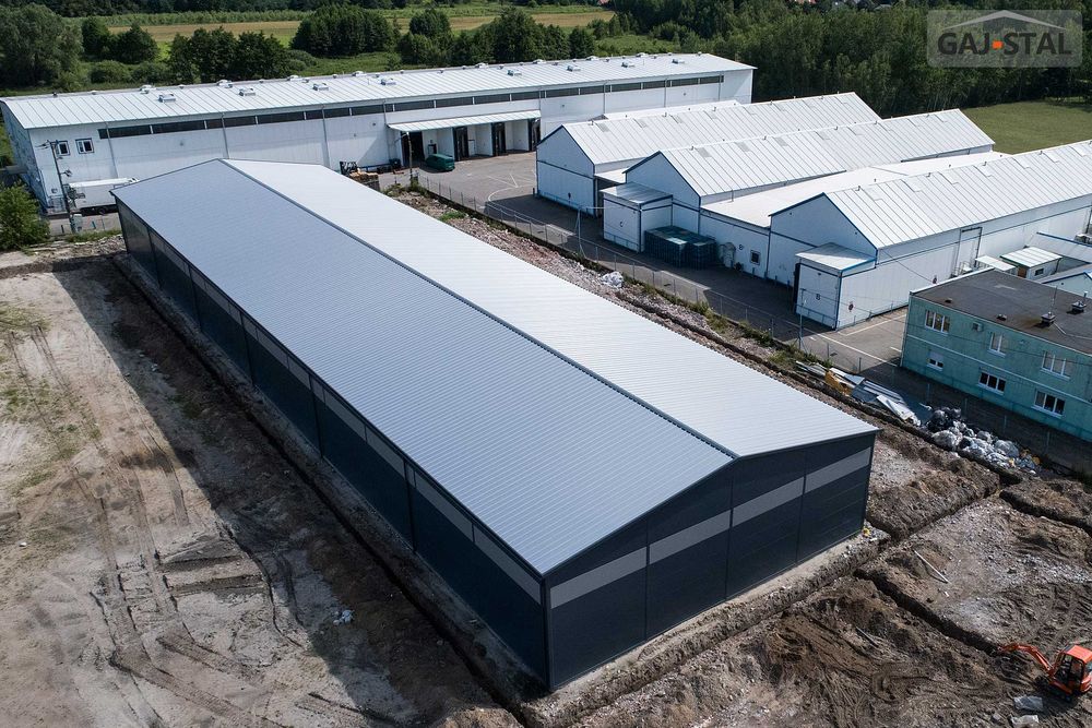 Hala magazynowa ocieplana 1560m2 20x78x6