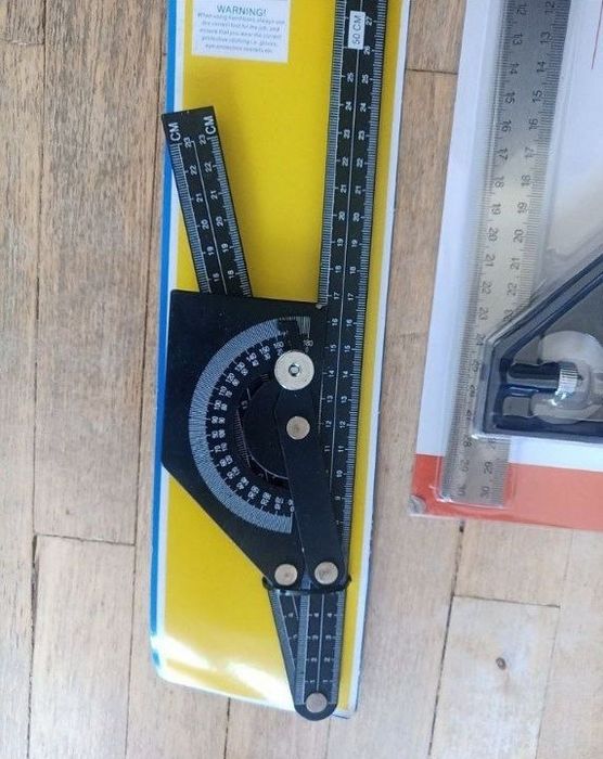 Новый Угломер асорти школьника угольник регулируемый