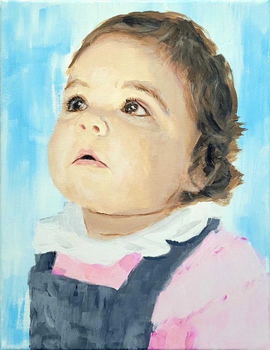 Pintura de retratos personalizados, várias opções de preços