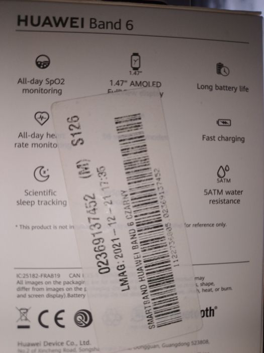 Opaska Smartband Huawei Band 6