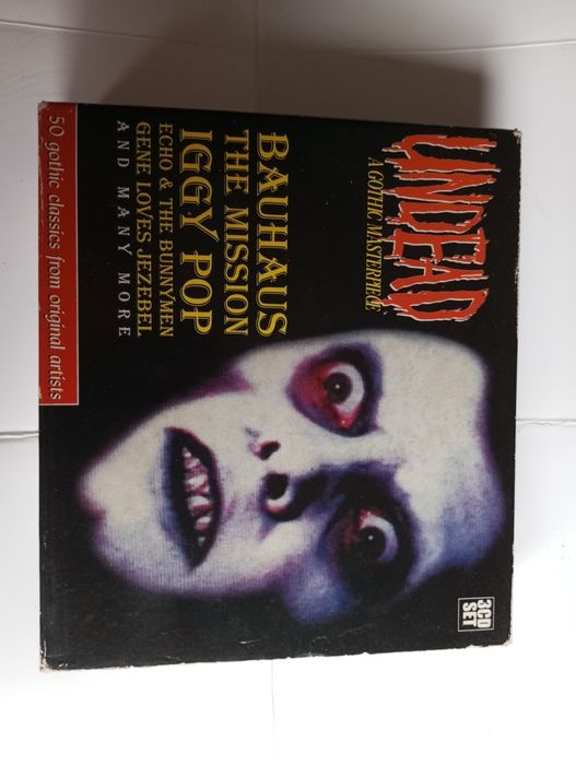 Undead A Gothic Masterpiece CD Triplo BAUHAUS The Mission