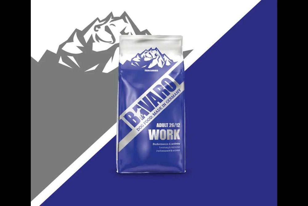 Bavaro WORK сухий корм для дорослих робочих собак 18кг