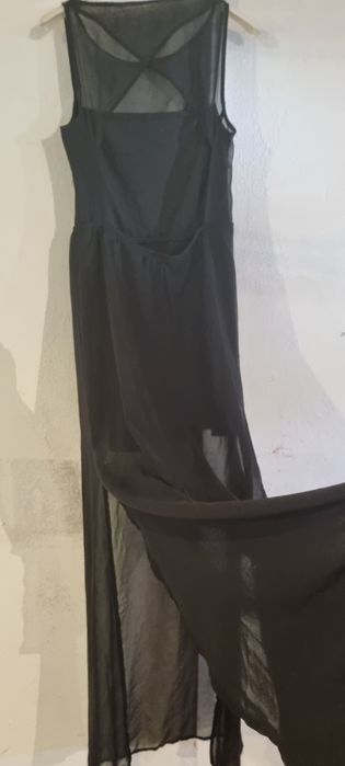 Vestido de noite em seda
