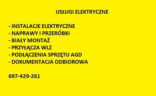 Elektryk, elektryka, instalacje, przyłącza WLZ
