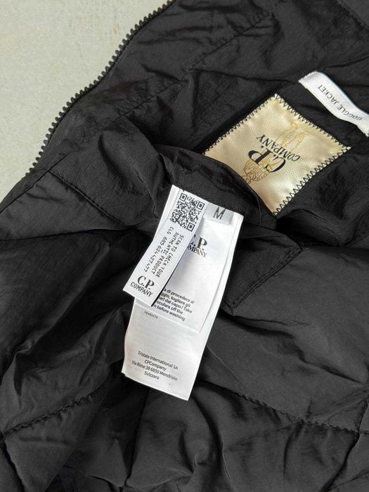 Утеплена чоловіча жилетка C.P. Company з капюшоном і лінзами, розміри M–XXL