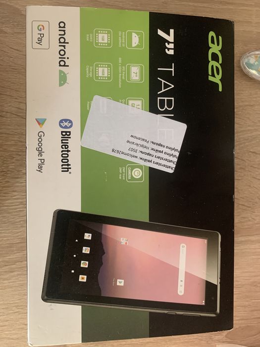 Планшет ACER найліпший друг