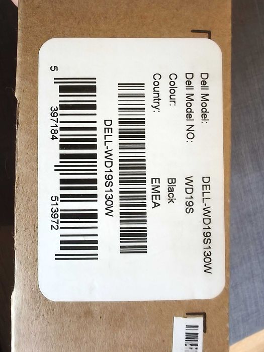 Dell WD19S Docking Station USB-C 130W – Como Nova (Nunca Utilizada)