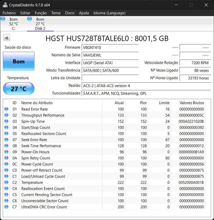 8TB External Hard Drive - GDrive - USB 3.0 - Excellent Condition64284456737921123