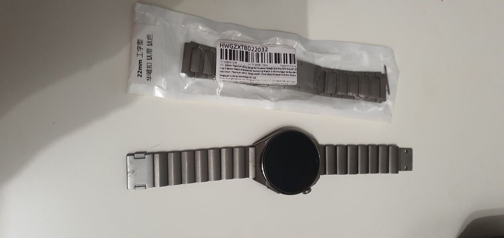 Huawei Watch GT3 Pro+ 2szt.tytanowe bransolety