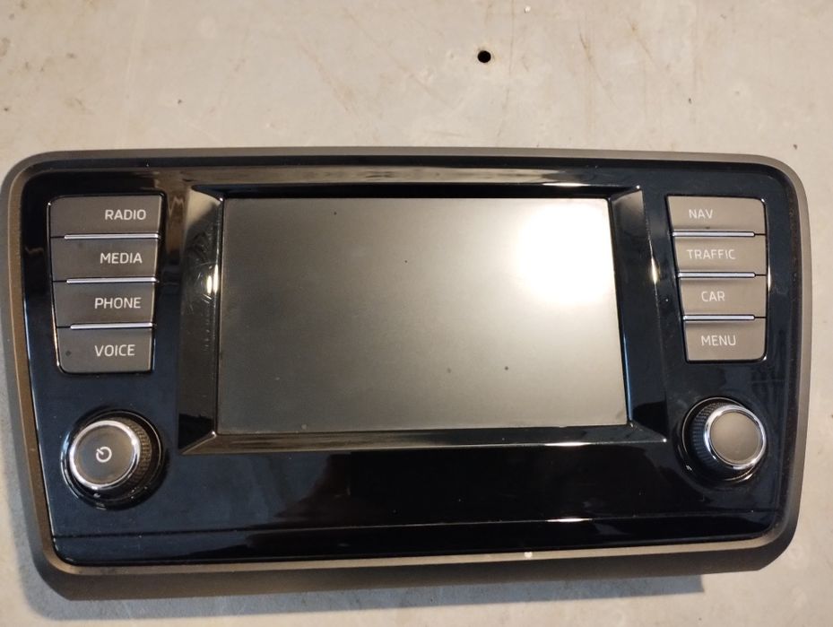 Radio nawigacja czytnik karta skoda octavia III 5q0.035.874b