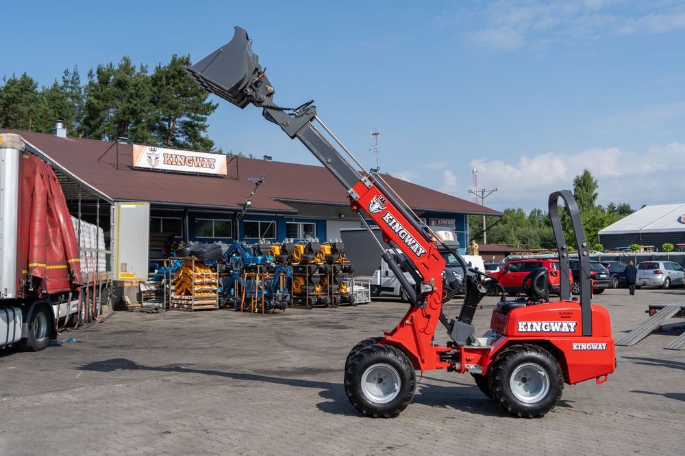 Ładowarka teleskopowa H180T zasięg 3,5 m udźwig 800 kg silnik KUBOTA