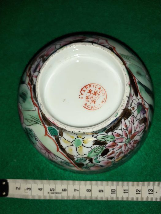 Taça Porcelana Fabricada em Macau