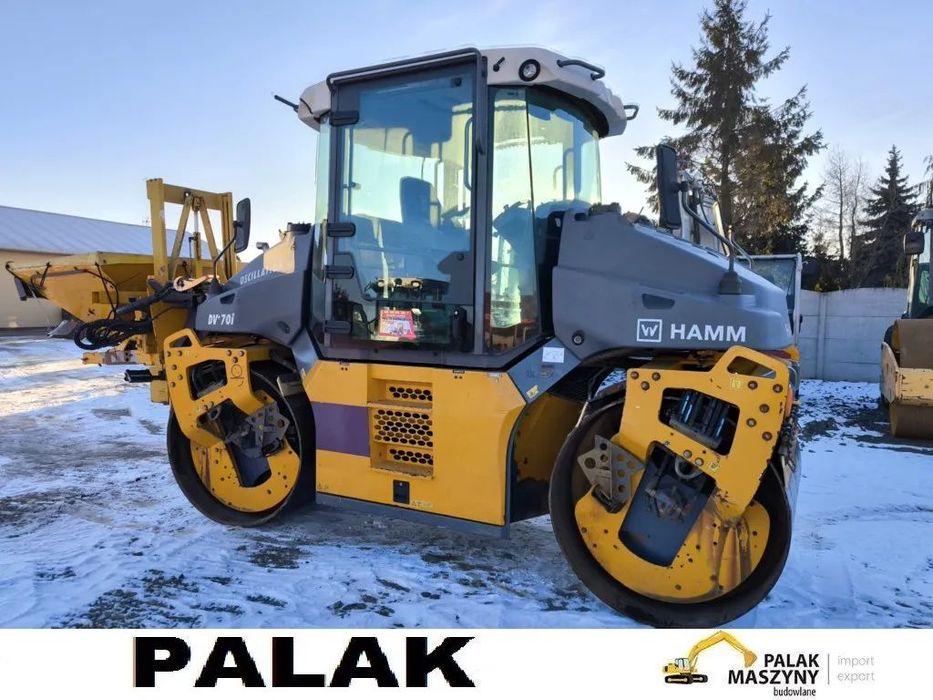 Hamm Walec drogowy   HAMM DV 70i VO-S  + SIEWNIK    , 2017  rok  HAMM DV 70i VO-S   , Bomag   /  + SIEWNIK