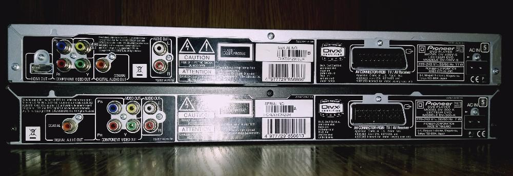 Обменяю видеомагнитофон Hitachi (Made Japan), DVD player Pioneer