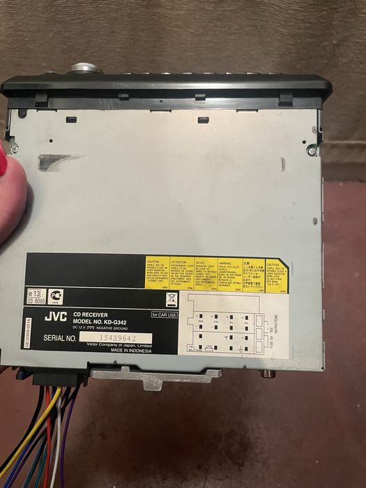 Vendo radio  JVC