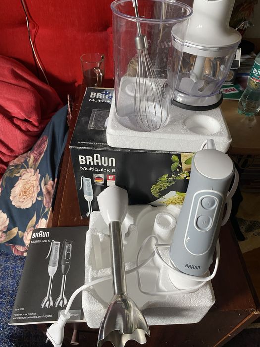 Погружной блендер Braun: 1 500 грн. - Кухонні комбайни та подрібнювачі ...