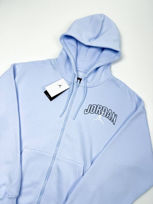 Оригінал! Зіп Худі Jordan Essentials (блакитне) (L, XL)