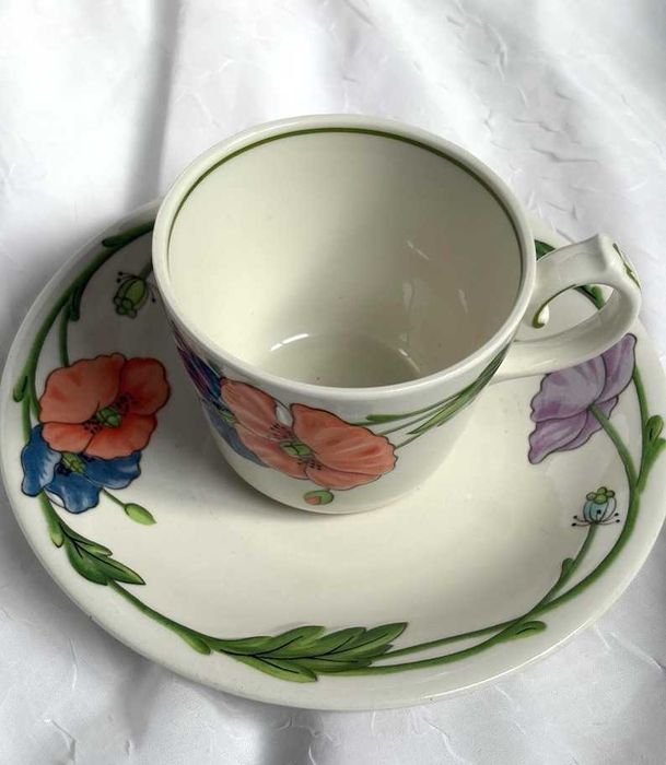 Serviço de chá ou café Villeroy Boch coleção AMAPOLA