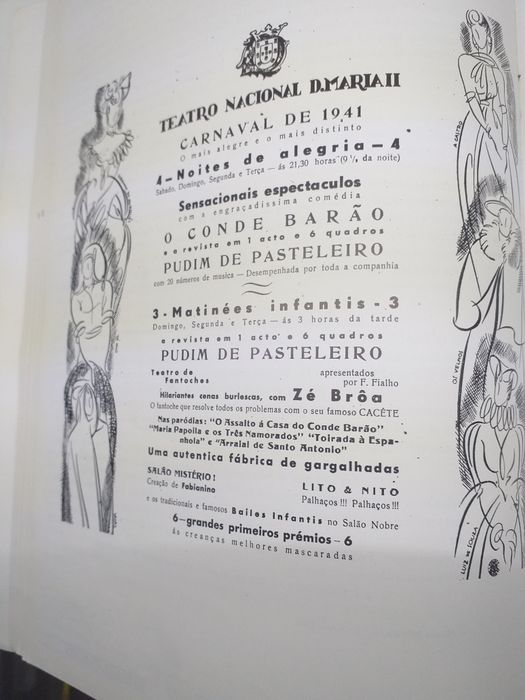 Livro da comédia, passa por mim no Rossio, de Filipe La Féria