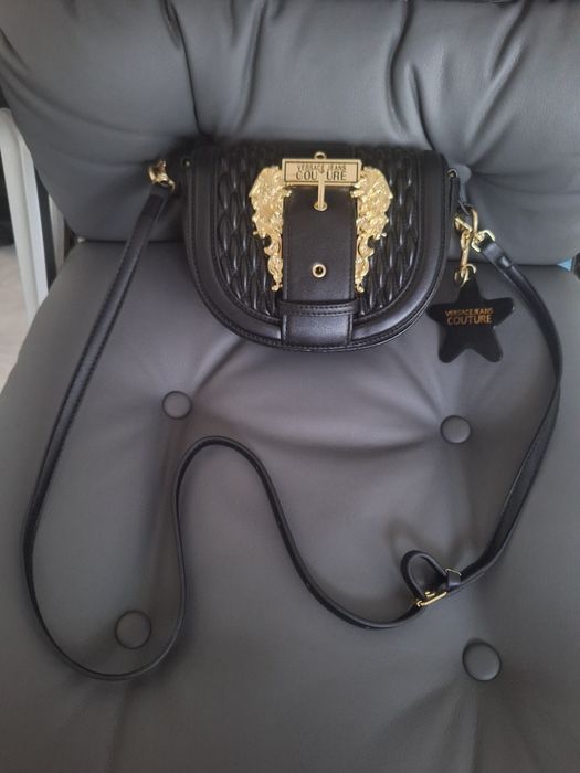 Versace torebka zlote skrzydla listonoszka