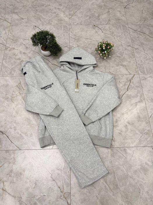 Essentials pants and hoodie