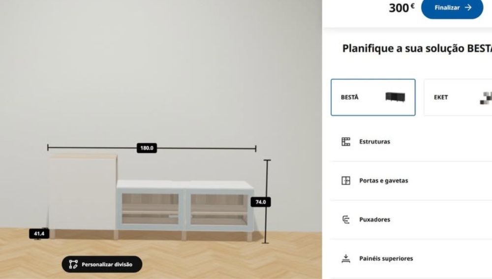 Conjunto de movel de sala BESTÄ